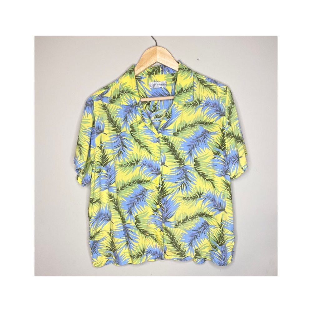 Allyson Whitmore Textured Design Short sleeve  Shirt